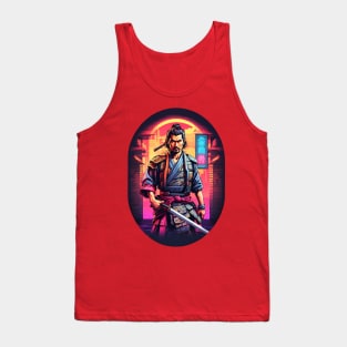 Cyberpunk samurai japan Tank Top